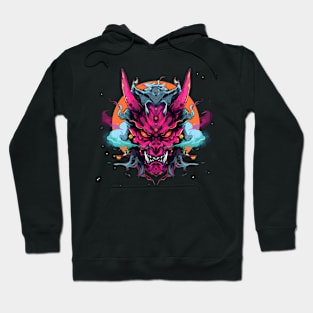 demon - anime style Hoodie